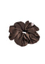 MAMA MULBERRY SILK SCRUNCHIE - DARK BROWN