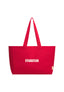 MAMA TOTE BACK SIX POCKETS - RED / WHITE LOGO