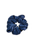 MAMA MULBERRY SILKE SCRUNCHIE - NAVY BLÅ