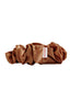 MAMA MULBERRY SILK SCRUNCHIE - BROWN 