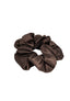 MAMA MULBERRY SILKE SCRUNCHIE - DARK BROWN